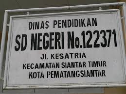 perpustakaan SD NEGERI 122371